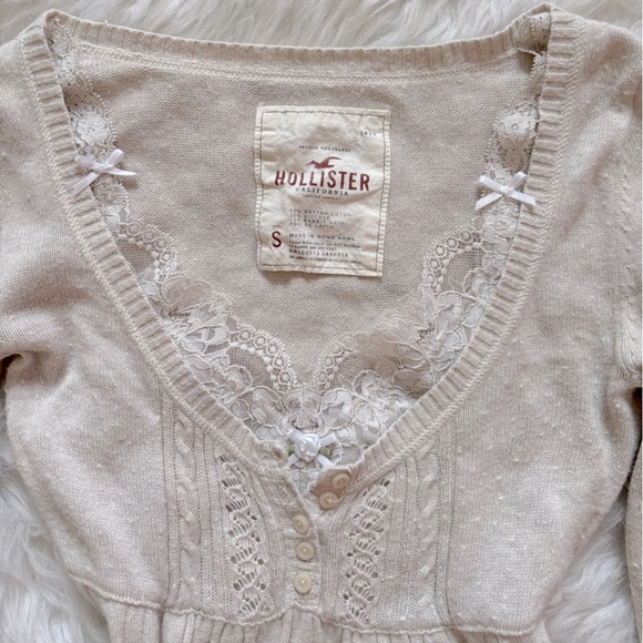 Hollister Babydoll Vintage LongSleeve - Picture 2 of 4